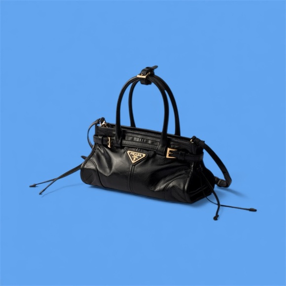 Prada Bonnie Leather Mini Handbag NEW In Box - Picture 2 of 5